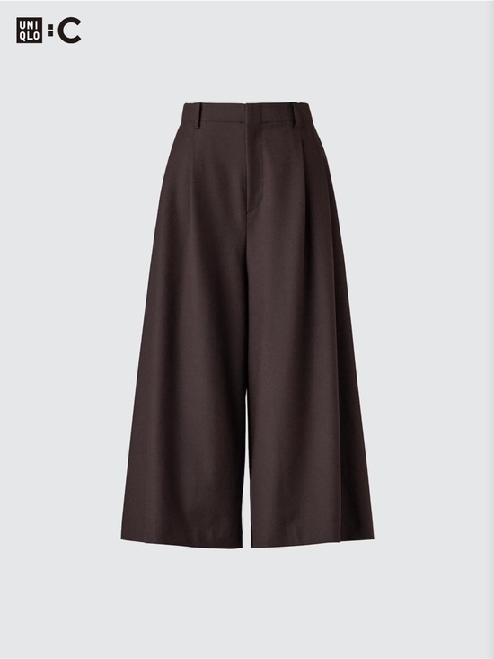 Uniqlo Pants - UNIQLO 3 for $60 | Uniqlo:C Brown Culotte Pant, size S